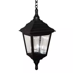 Lampa zewnętrzna, wisząca KERRY  kol. CZARNY (KERRY CHAIN) - Elstead Lighting