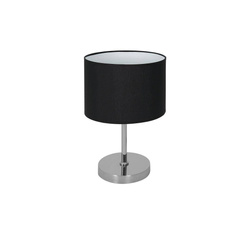 Lampka stołowa CASINO BLACK/CHROME 1xE27 (ML6381) - Milagro