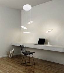 Minimalistyczna lampa LED stołowa – VINYL T Altavola Design (LA080/T) - ALTAVOLA DESIGN