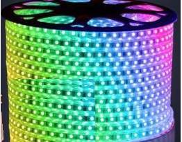 WĄŻ LED RGB 5M + KABEL ZASILAJĄCY ZE STEROWNIKIEM (EKW9047 + EKW9047) - Eko-Light