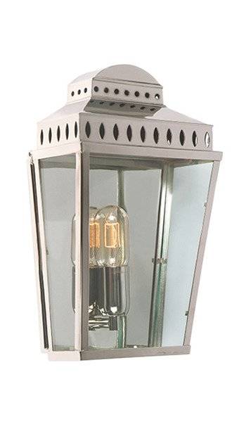 	 	 	  Lampa zewnętrzna, kinkiet MANSION HOUSE kol. POLEROWANY NIKIEL (MANSION HOUSE PN) - Elstead Lighting