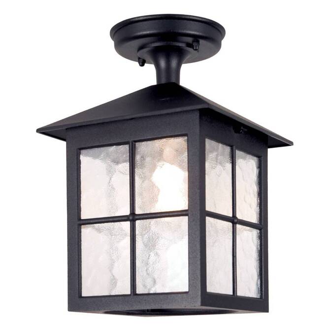 	 	 	  Lampa zewnętrzna, sufitowa WINCHESTER, kol. CZARNY (BL18B BLACK) - Elstead Lighting