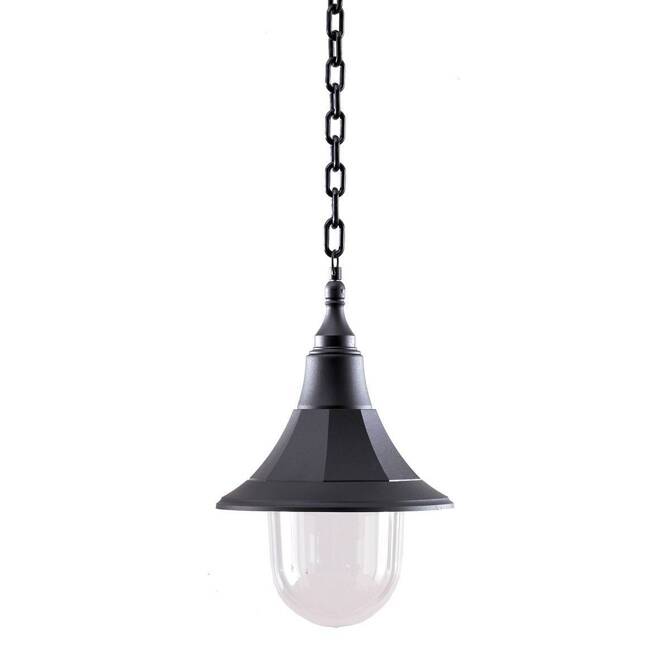 	 	 	  Lampa zewnętrzna, wisząca SHANNON kol. CZARNY (SHANNON CHAIN) - Elstead Lighting - żyrandol
