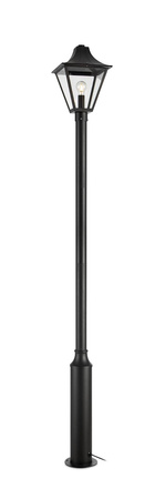 24 GARDEN POSTLAMP 1L BLACK H (108171) - Markslojd