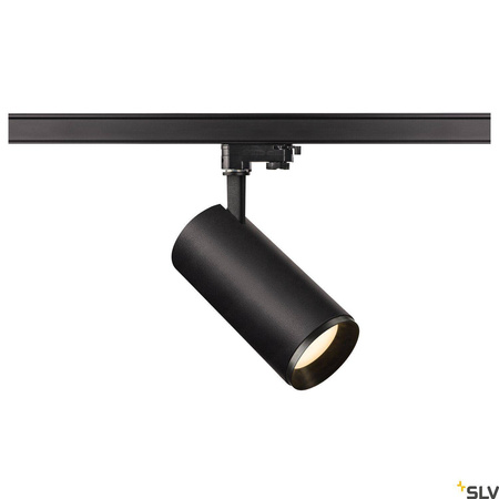 3~ NUMINOS® PHASE L, lampa z systemem 3-fazowym, czarna/czarna 3000 K 24° (1004274) - SLV