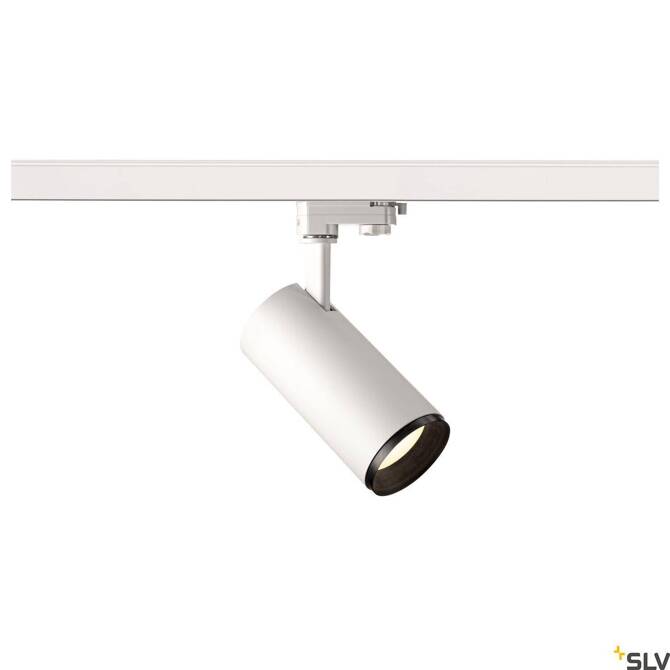 3~ NUMINOS® PHASE M, lampa z systemem 3-fazowym, biała/czarna 4000 K 60° (1004192) - SLV