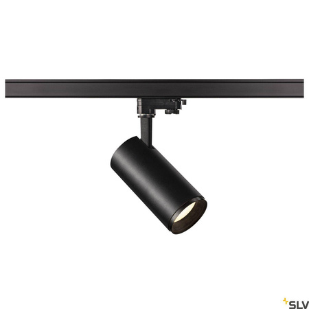 3~ NUMINOS® PHASE M, lampa z systemem 3-fazowym, czarna/czarna 4000 K 24° (1004186) - SLV