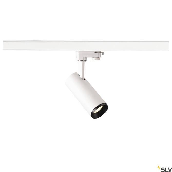 3~ NUMINOS® PHASE S, lampa z systemem 3-fazowym, biała/czarna 4000 K 60° (1004096) - SLV