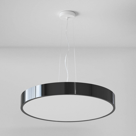 ABA PREMIUM 800 wisząca, LED PHILIPS LV 90W/11000lm/4000K/TD, 230V, czarny głęboki (mat struktura) RAL 9005 (1267/Q/ZH1A/P32/116/4000K/TD) - Cleoni