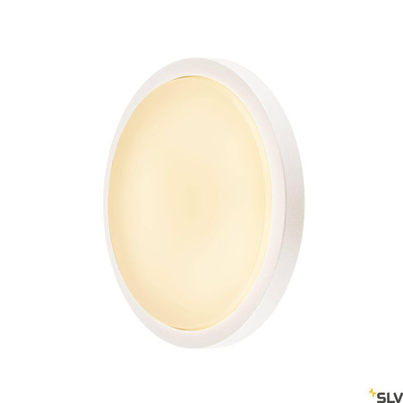 AINOS, lampa sufitowa, LED, 3000K, okrągła, biała, z czujnikiem (229971) - SLV