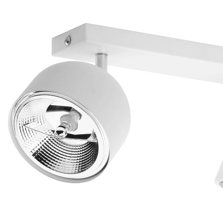 ALTEA WHITE LAMPA SUFITOWA 3 PŁ + ŻARÓWKI (6515) - TK Lighting