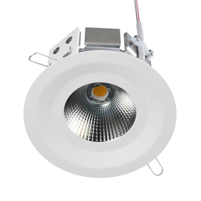 AMI LED SLM, L09, wpust stropowy, 1280lm/25D/927, biały sygnałowy (mat struktura) RAL 9003 (T220/LA40A1/L09/Sd/117/25D/927) - Cleoni
