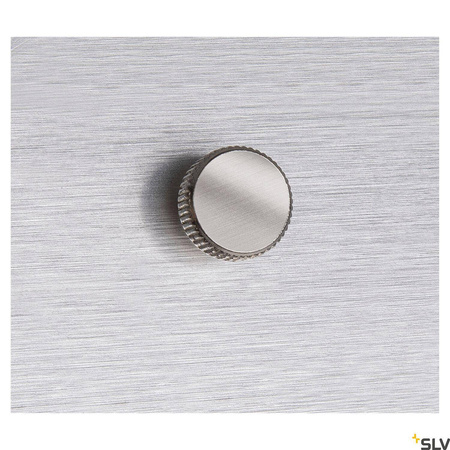 ASTO 1, lampa ścienna i sufitowa, jednopunktowa, QPAR51, szczotkowane aluminium, maks. 75 W (147441) - SLV