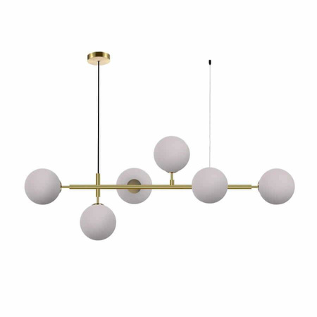 Alisa lampa wisząca białe kulki (LP-005/6P WH) - Light Prestige