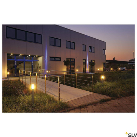 BIG NAILS 80, lampa podłogowa outdoor, TC-(D,H,T,Q)SE, IP44, stal nierdzewna 304, Ø/W 6,5/81 cm, maks. 15W (229172) - SLV