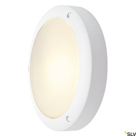 BULAN ścienna/sufitowa, okrągła, biała, E14, max. 60W, szkło mrożone