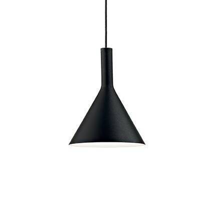 Czarna lampa wisząca COCKTAIL SP1 mała (074344) Ideal Lux - żyrandol