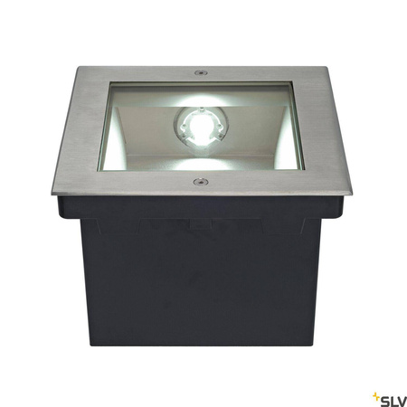 DASAR 225, lampa podłogowa wpuszczana outdoor, LED, 4000K, IP67, stal nierdzewna 316, asymetryczna, 34W (229381) - SLV
