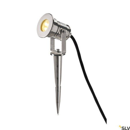 DASAR PROJEKTOR, reflektor outdoor, LED, 3000K, IP67, stal nierdzewna 316, 230V, 6W (233571) - SLV
