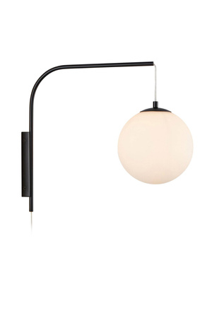 DIONE Wall 1L White/Black (108420) Markslojd