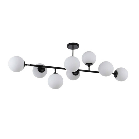 Dorado 8 lampa wisząca czarna (LP-002/8P BK) - Light Prestige