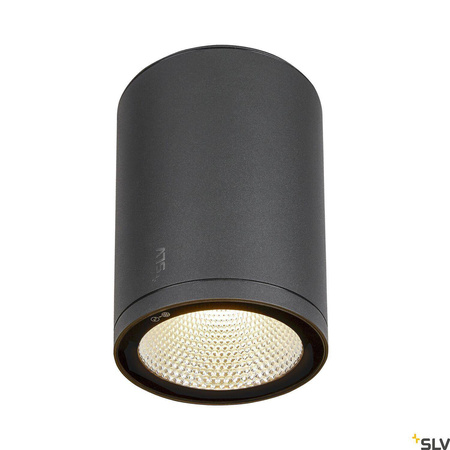 ENOLA ROUND L, lampa sufitowa natynkowa LED outdoor, kolor antracytowy CCT 3000/4000K (1003442) - SLV