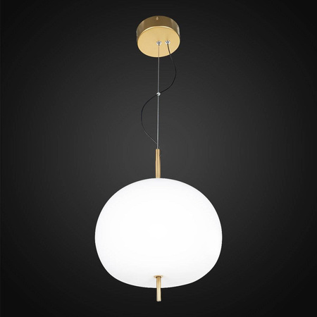Ekskluzywna lampa LED wisząca złoto biała Apple P Altavola Design (LA058/P ) - ALTAVOLA DESIGN