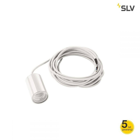 FITU wisząca, A60, okrągła, biała, 5m bez wtycz., max. 60W - żyrandol