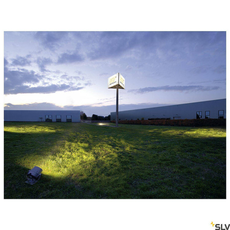 FLAC BEAM, lampa elewacyjna outdoor, LED, 3000K, IP65, kamienna szara, z modułem DLMi Philips 1600lm, 27W (231072) - SLV