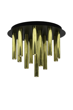 GOCCE Ceiling 13L Raw Brass/Black (108504) Markslojd