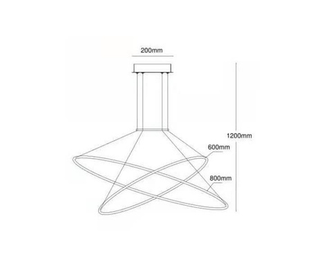 Halifax lampa wisząca czarna (LP-940/2P 4BK) - Light Prestige