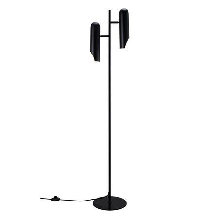 Kierunkowa lampa podłogowa ROCHELLE Nordlux GU10 2x8W Metal Czarny
