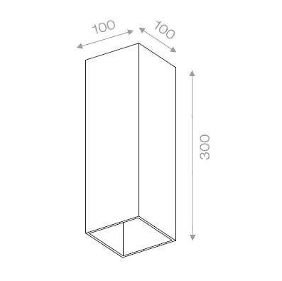 Kinkiet BEAM kol. ALUMINIUM (22812-01) - Aqform (Aquaform)