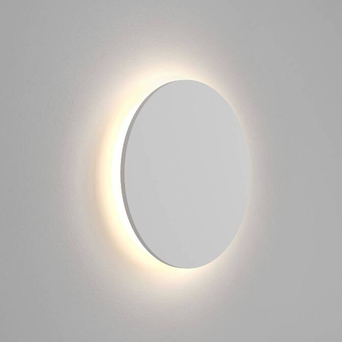 Kinkiet Eclipse Round 350 LED 3000K Gips (1333026) - Astro Lighting