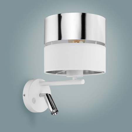 Kinkiet HILTON SILVER (4176) - TK Lighting