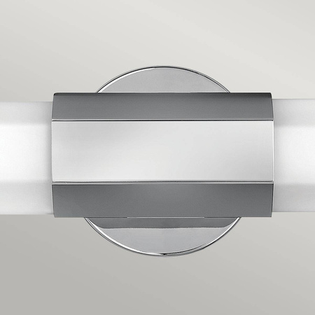 Kinkiet LED Facet - Polerowany chrom (QN-FACET-LED2-PC-BATH) - Quintiesse