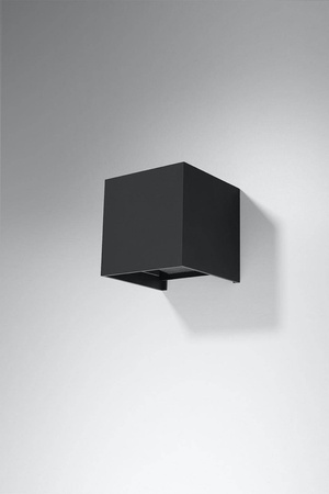 Kinkiet LUCA czarny LED IP54 (SL.0545) - Sollux