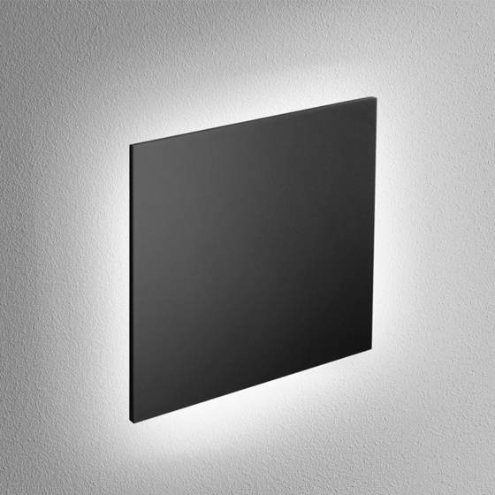 Kinkiet MAXI POINT square LED Kol. Czarny 3000K  (26517-M930-D9-00-12) - AqForm