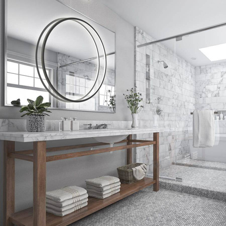 Kinkiet Mirror mały (LP-999/1W S BK) - Light Prestige