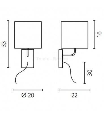 Kinkiet ONDE LED (67830 - Ramko)
