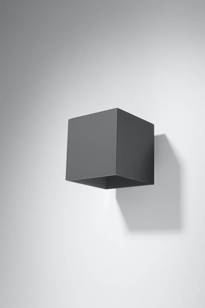 Kinkiet QUAD 1 antracyt (SL.0565) - Sollux