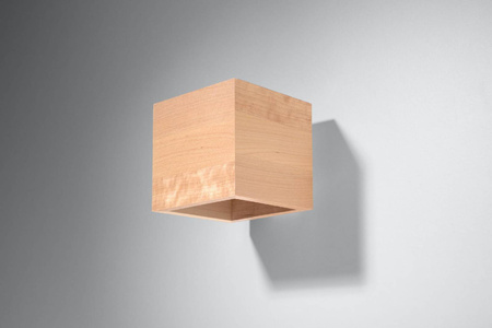 Kinkiet QUAD naturalne drewno (SL.0491) - Sollux