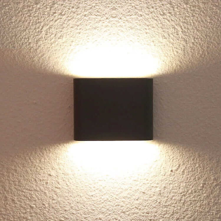 Kinkiet Sapri czarny o podwyższonym IP54 (LP-1556/1W BK) - Light Prestige