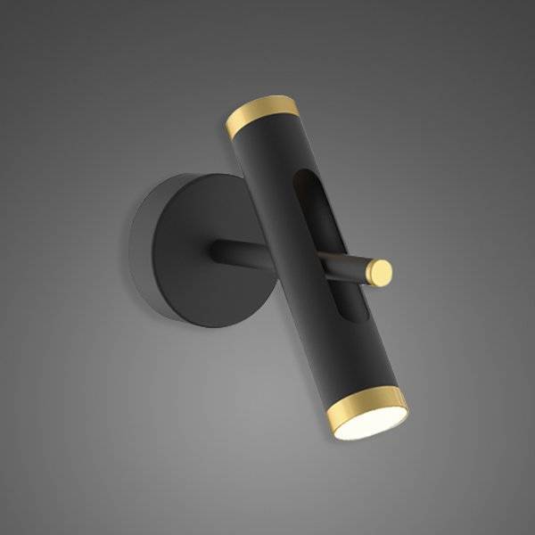 Kinkiet ledowy LUNETTE No. 1 W czarna  Altavola Design (LA062/W_black) - ALTAVOLA DESIGN