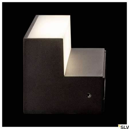 L-LINE OUT WL, zewnętrzna oprawa ścienna LED, kolor antracytowy, przełącznik CCT, 3000/4000 K (1003539) - SLV