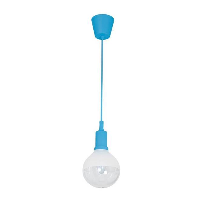 LAMPA WISZĄCA BUBBLE BLUE 5W E14 LED (ML457) - Milagro