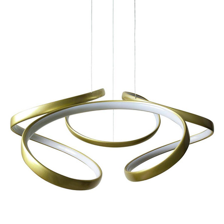 LAMPA WISZĄCA CRAFT GOLD 46W LED (ML8836) - Milagro