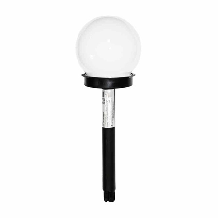 LAMPKA OGRODOWA SOLARNA CZARNA PLASTIK (EKO4826) - Eko-Light