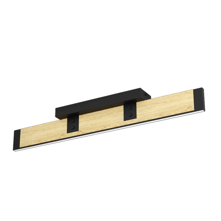 Lampa Sufitowa CAMINARRO czarna (390224) - EGLO