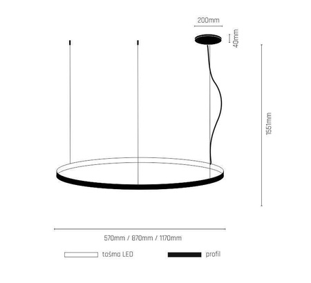 Lampa Wisząca AGARI (5330) - Shilo